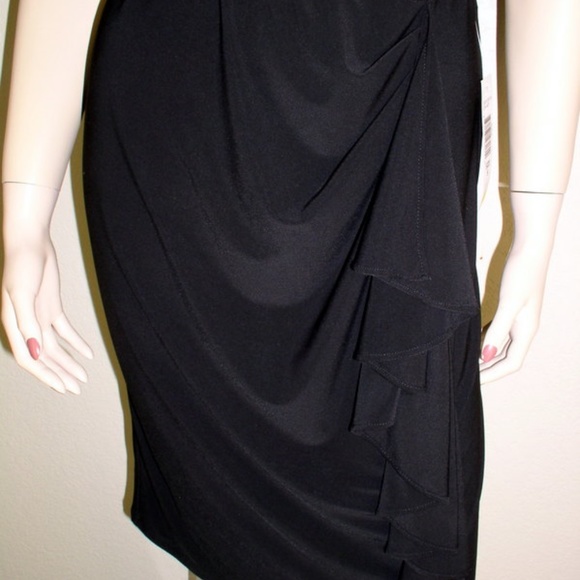 Onyx NITE Black Skirt with Tulle Sz L main image 1